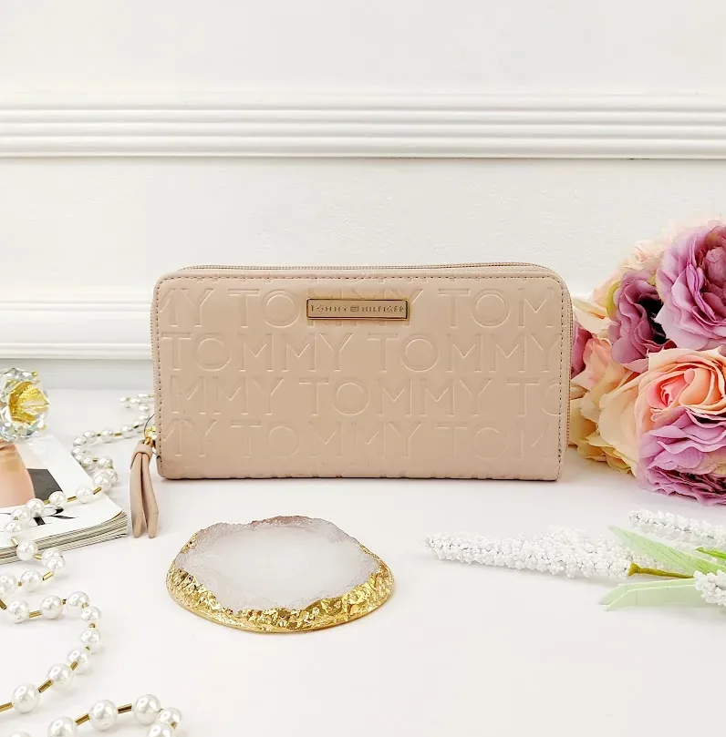 Cartera Tommy Hilfiger para dama rosa