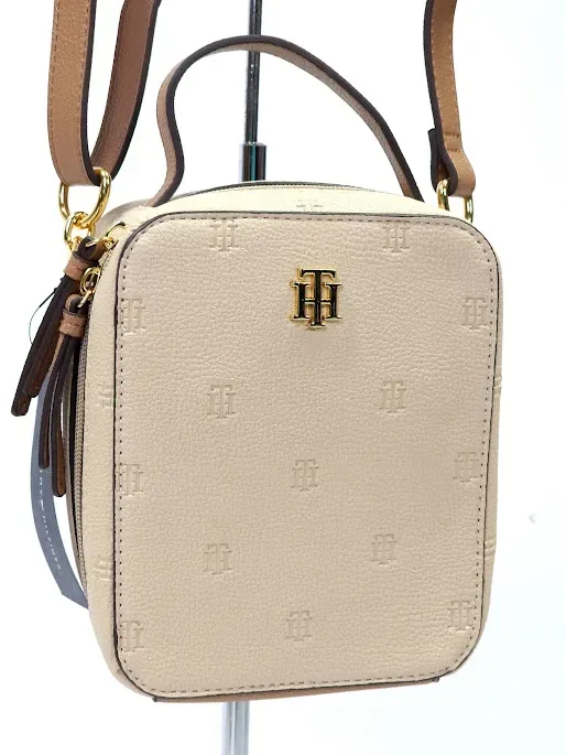 Bolso Tommy Hilfiger para dama color beige