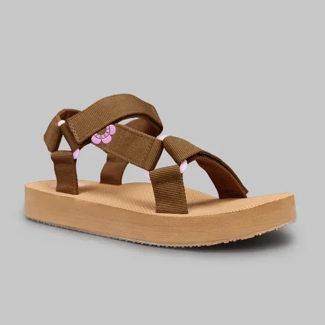 Sandalias Coral para dama VENTURA 4 CAMEL TEX