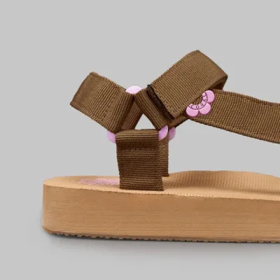 Sandalias Coral para dama VENTURA 4 CAMEL TEX