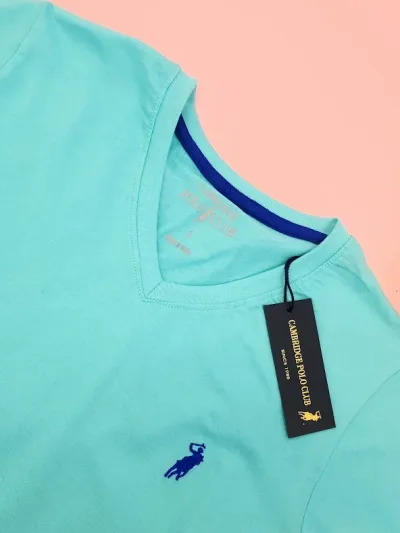 Camiseta Polo cambrige para dama color verde menta