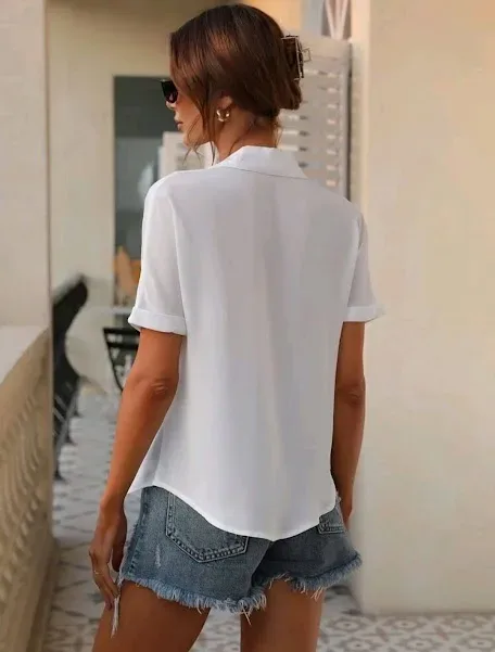 Blusa para dama color blanco