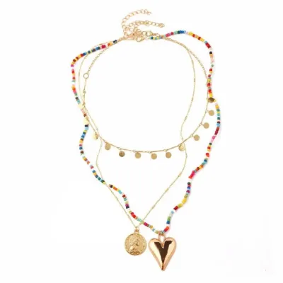 Set de collares para dama multicolor