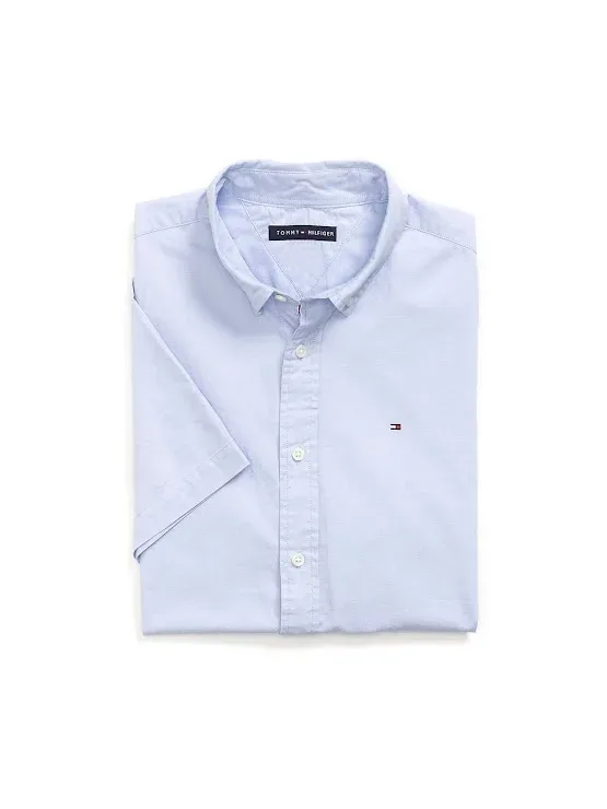 Camisa Tommy Hilfiger para caballero color celeste