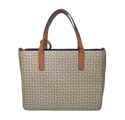 Bolso Tommy Hilfiger para dama color beige