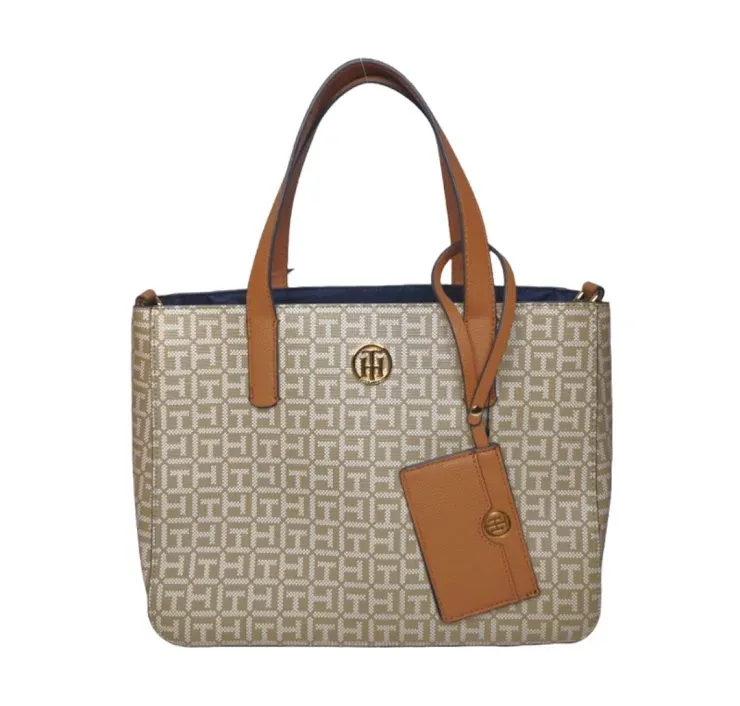 Bolso Tommy Hilfiger para dama color beige