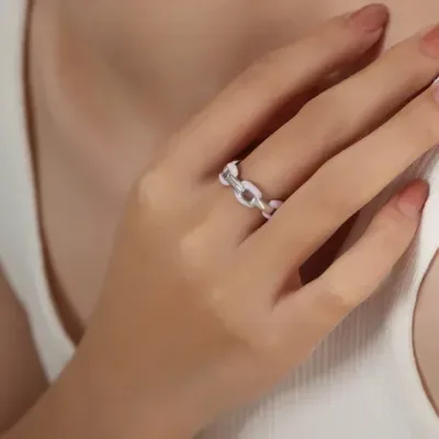 Anillo de Acero de titanio