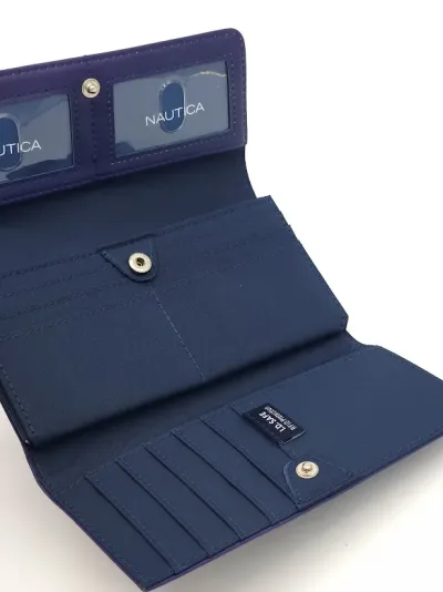 Cartera Náutica para dama color azul