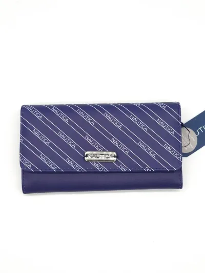 Cartera Náutica para dama color azul