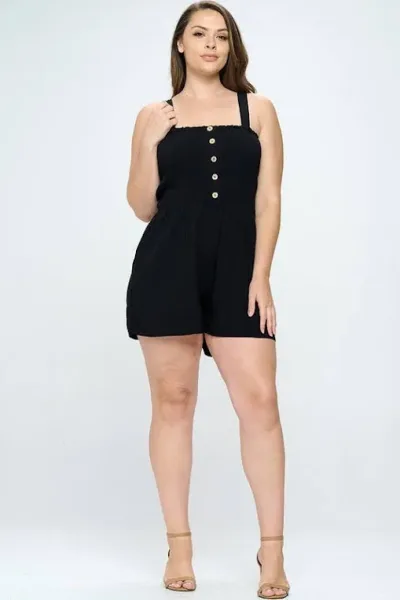 Enterizo para dama color negro