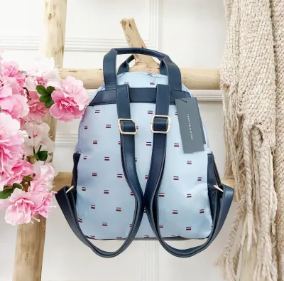 Bolso Tommy Hilfiger para dama color celeste