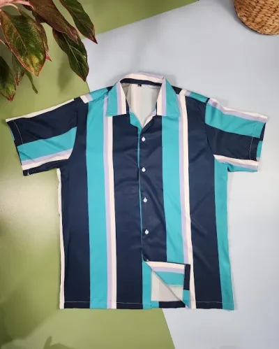 Camisa para caballero diseño de rayas