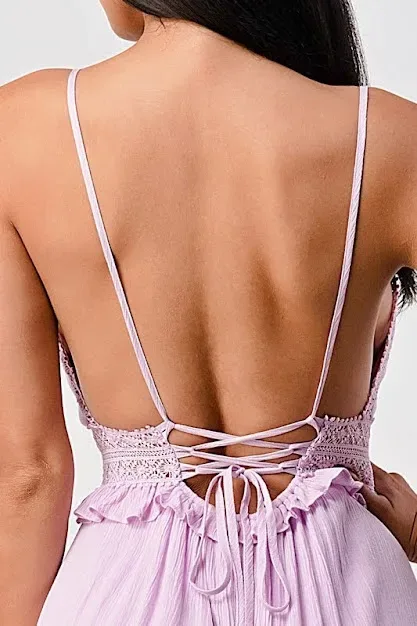 Vestido para dama color lila