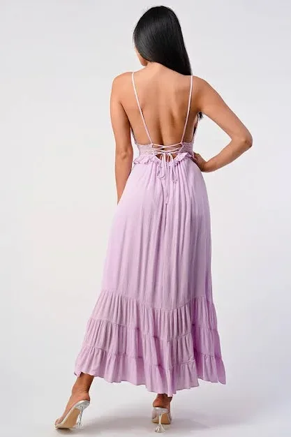 Vestido para dama color lila