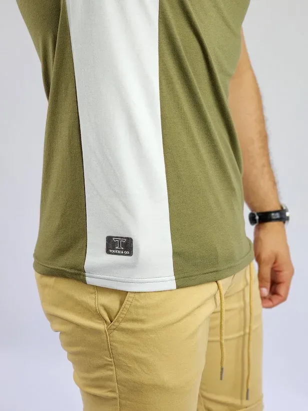 Camiseta de hombre Touch and Go multicolor