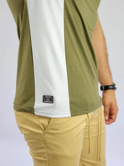 Camiseta de hombre Touch and Go multicolor