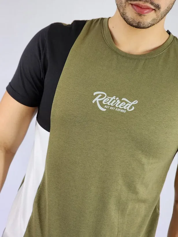 Camiseta de hombre Touch and Go multicolor