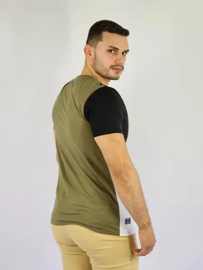 Camiseta de hombre Touch and Go multicolor