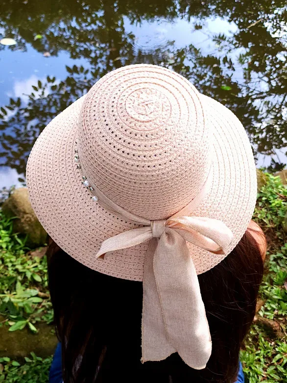 Sombrero para dama color rosado