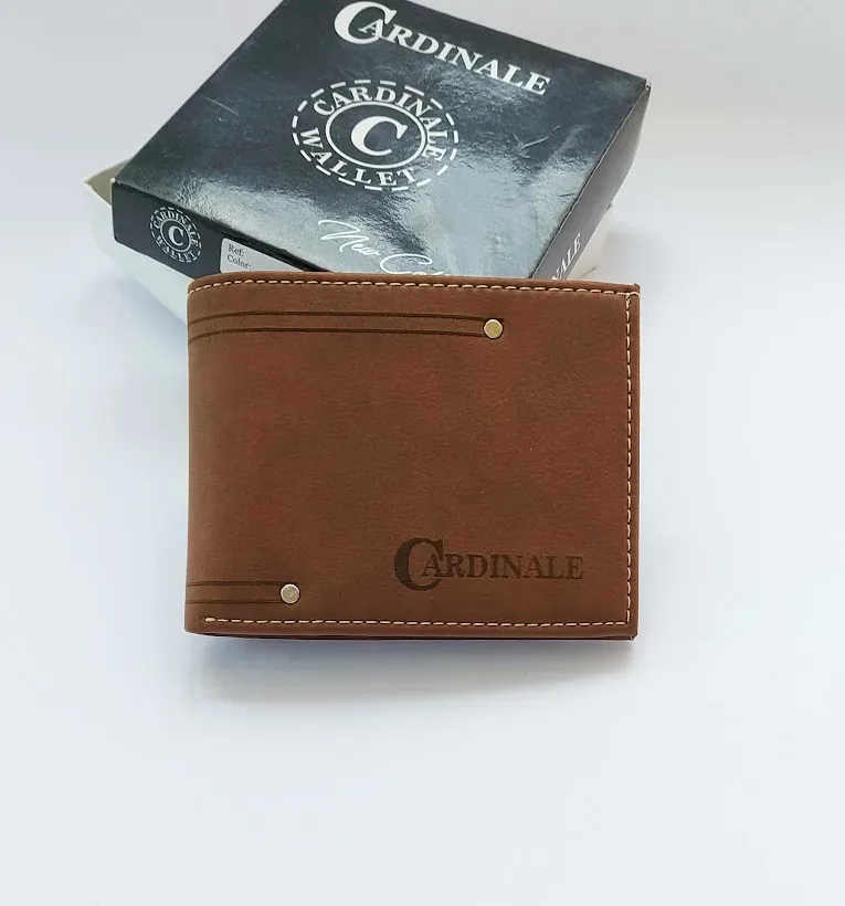 Billetera para caballero color café