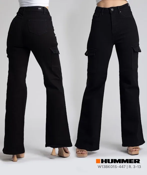 Pantalón cargo  Hummer para dama W13BK01S-447