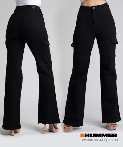 Pantalón cargo  Hummer para dama W13BK01S-447