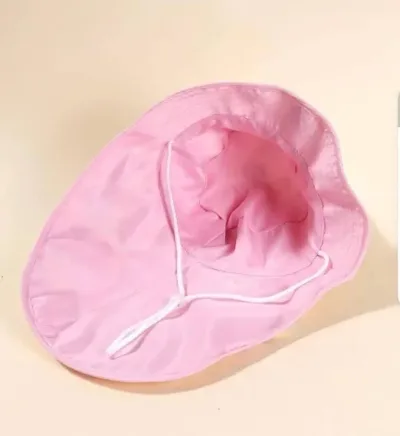 Sombrero para niña color rosado