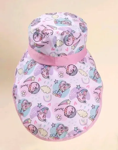 Sombrero para niña color rosado