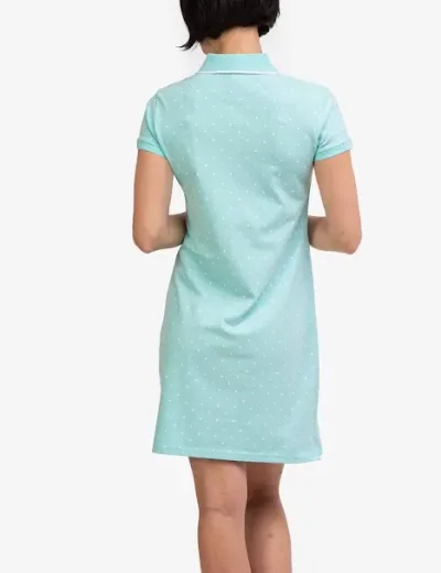 Vestido U.S.Polo ASSN para dama diseño de lunares