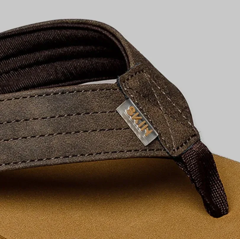 Sandalias para caballero BARENTS BROWN CAMEL