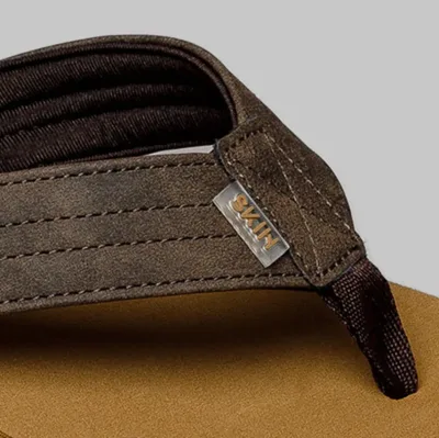 Sandalias para caballero BARENTS BROWN CAMEL