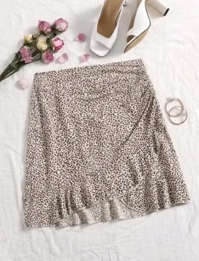 Enagua para dama diseño animal print