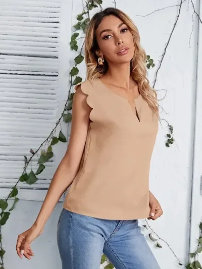 Blusa para dama color beige