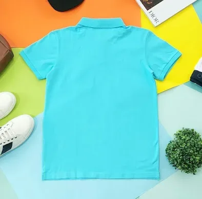 Camiseta Cambridge Polo Club para caballero color celeste