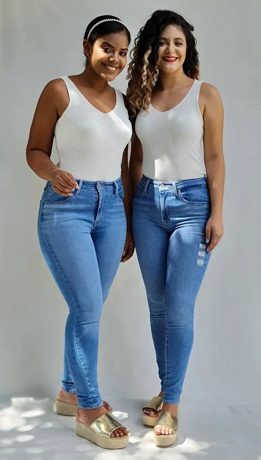 Jeans Levi's para dama 710-0397 super skinny color azul