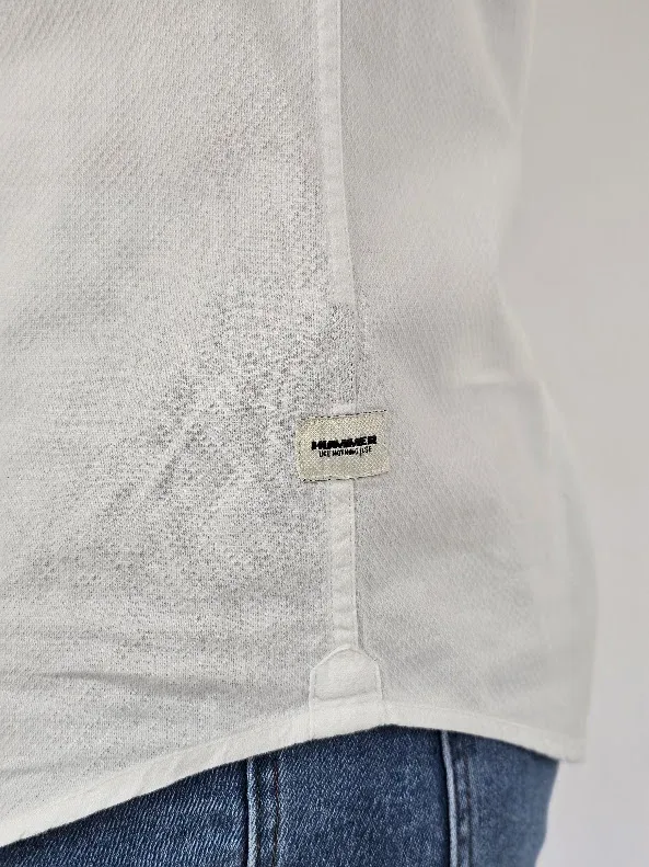 Camisa Hummer para caballero H242004-61WH-B