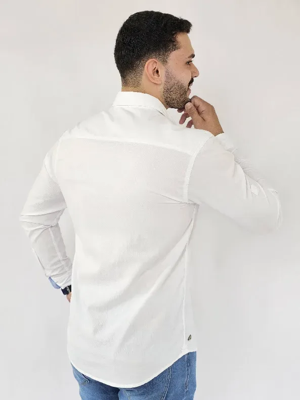 Camisa Hummer para caballero H242004-61WH-B
