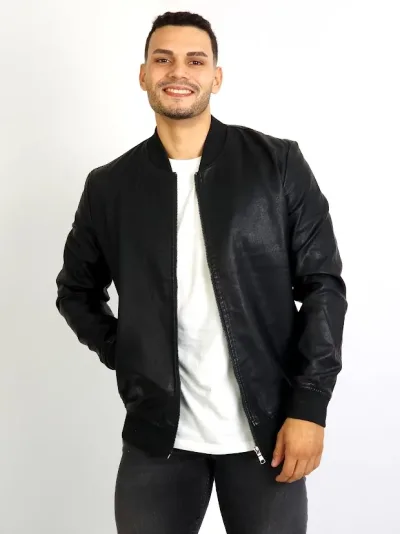 Jacket Estivaneli de Cuerina para caballero AL-725