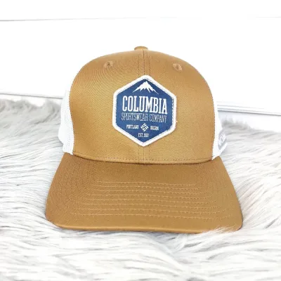 Gorra Columbia para caballero color café