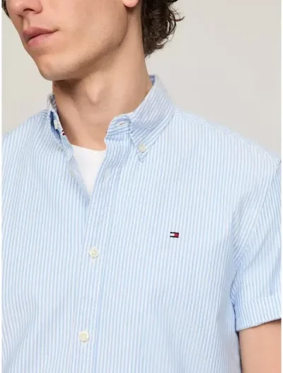 Camisa Tommy Hilfiger para caballero diseño rayas
