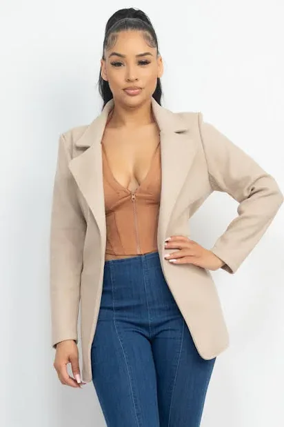 Cardigán para dama color Beige