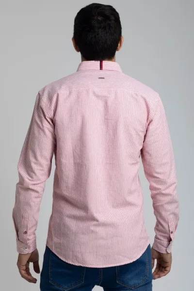 Camisa Hummer para caballero diseño a rayas