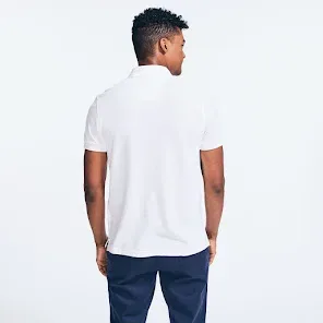Camiseta Náutica Slim Fit (KR7211) para caballero color blanca