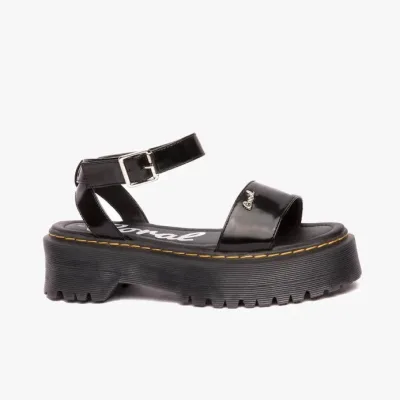 Sandalias Coral para dama color negro NIRVANA BLACK