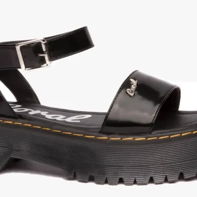 Sandalias Coral para dama color negro NIRVANA BLACK