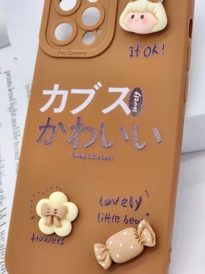 Funda para celular con diseño en 3D