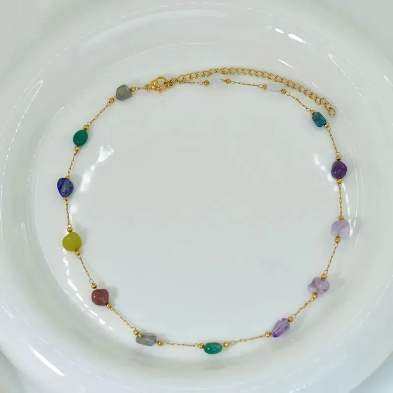 Collar de acero de titanio