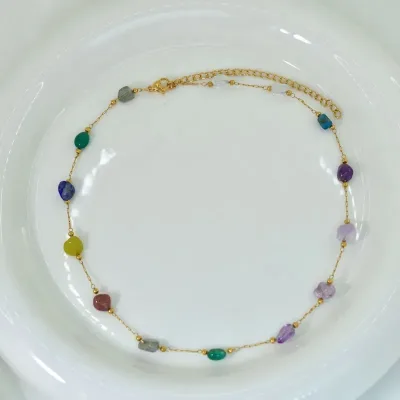 Collar de acero de titanio