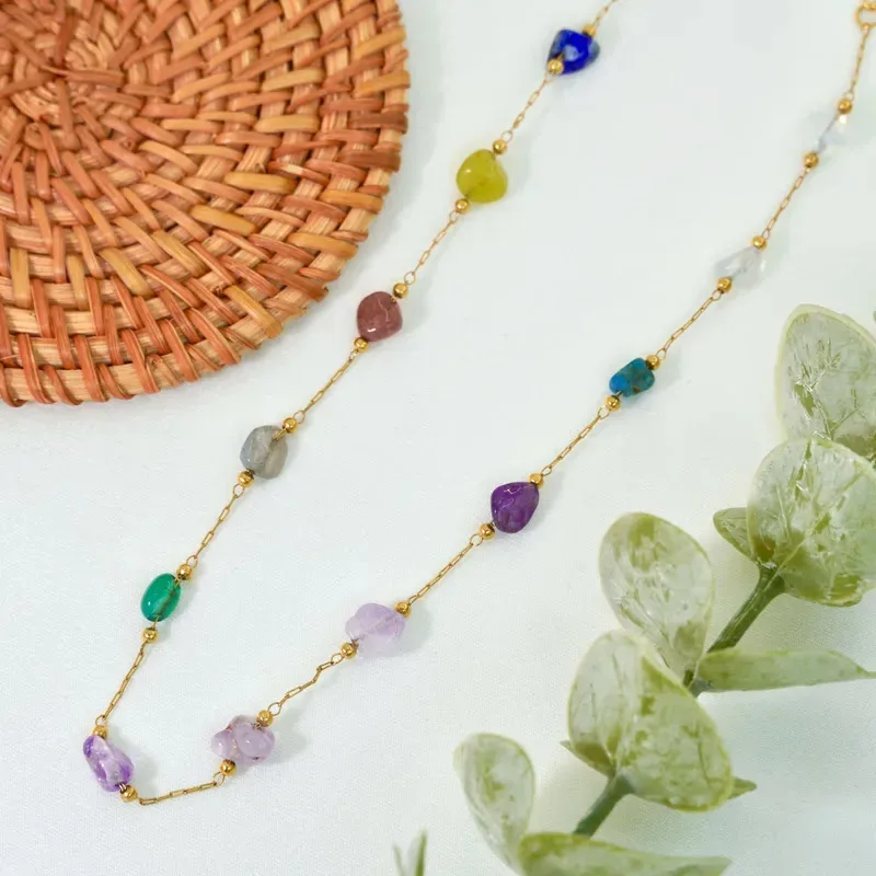 Collar de acero de titanio
