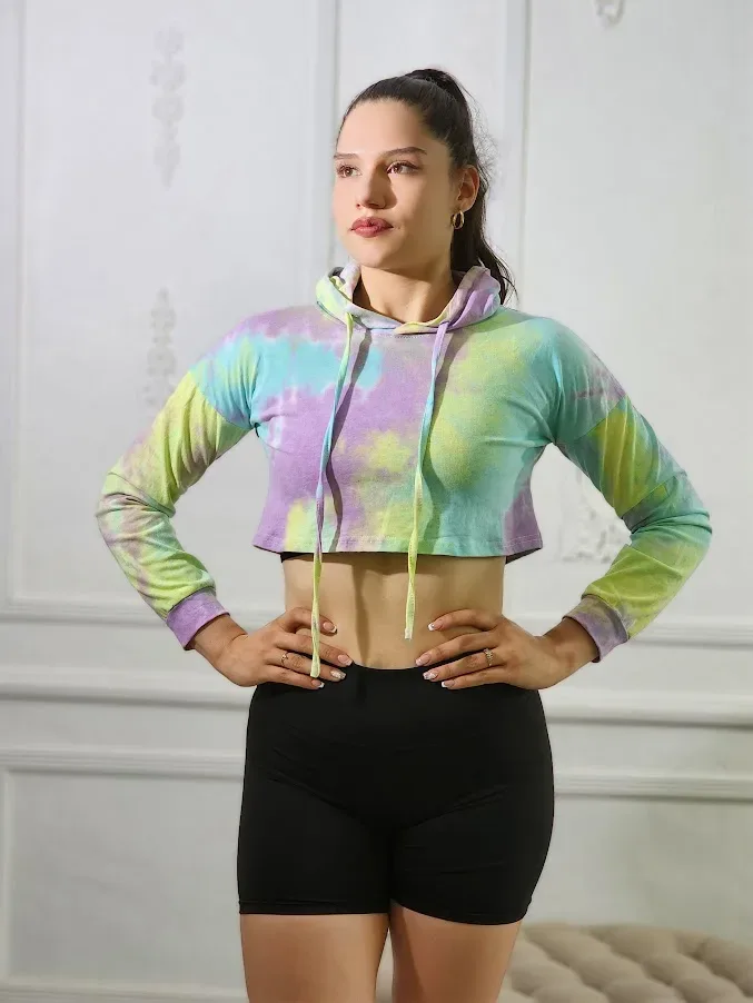 Abrigo para dama multicolor